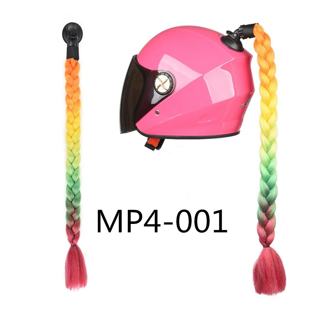 Motorcycle Helmet Decorative Braids
