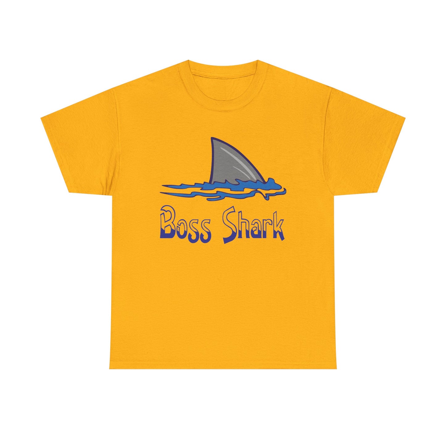 Boss Shark. Heavy Cotton T-Shirt