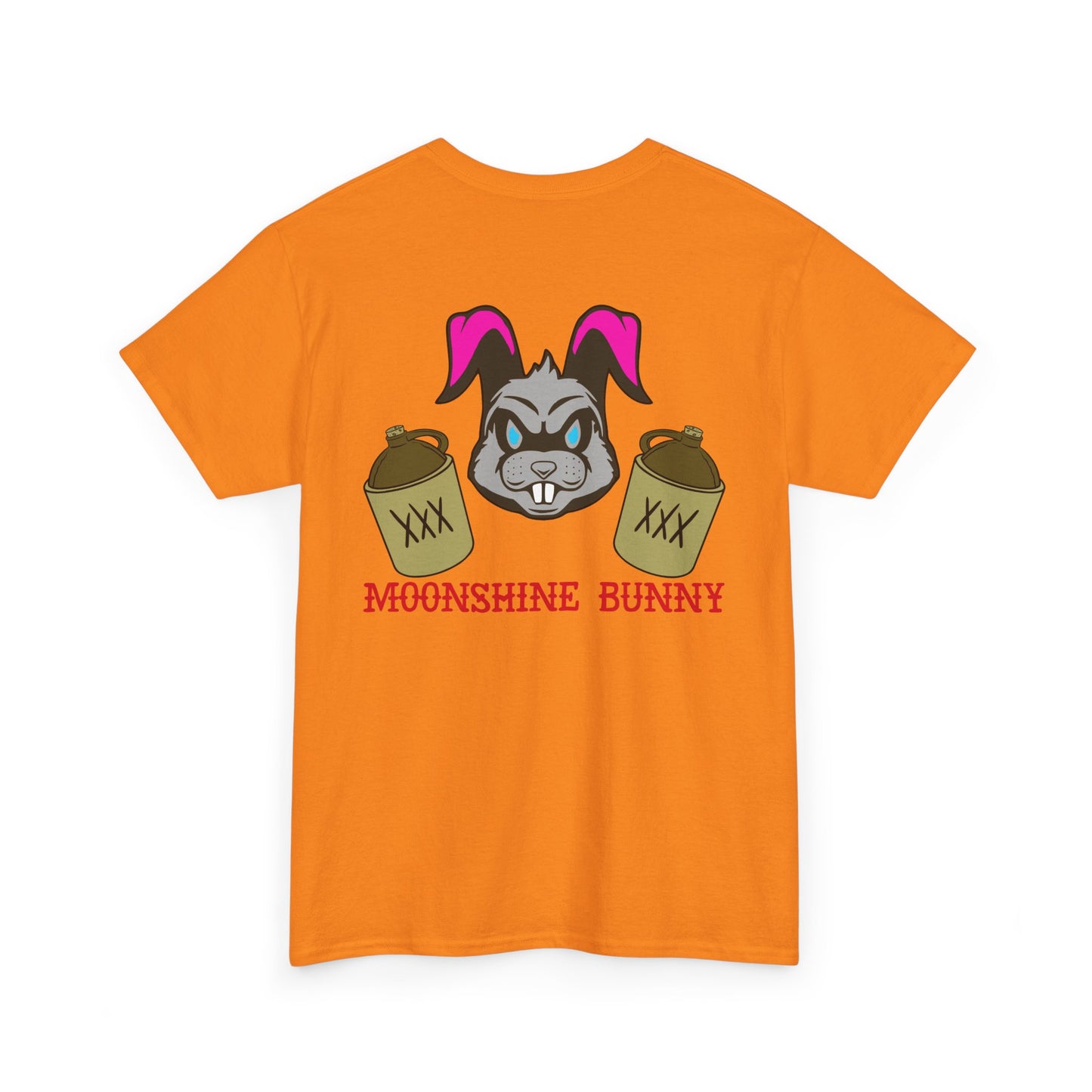 Moonshine Bunny, Rad Moto Bunny, Heavy Cotton T-Shirt