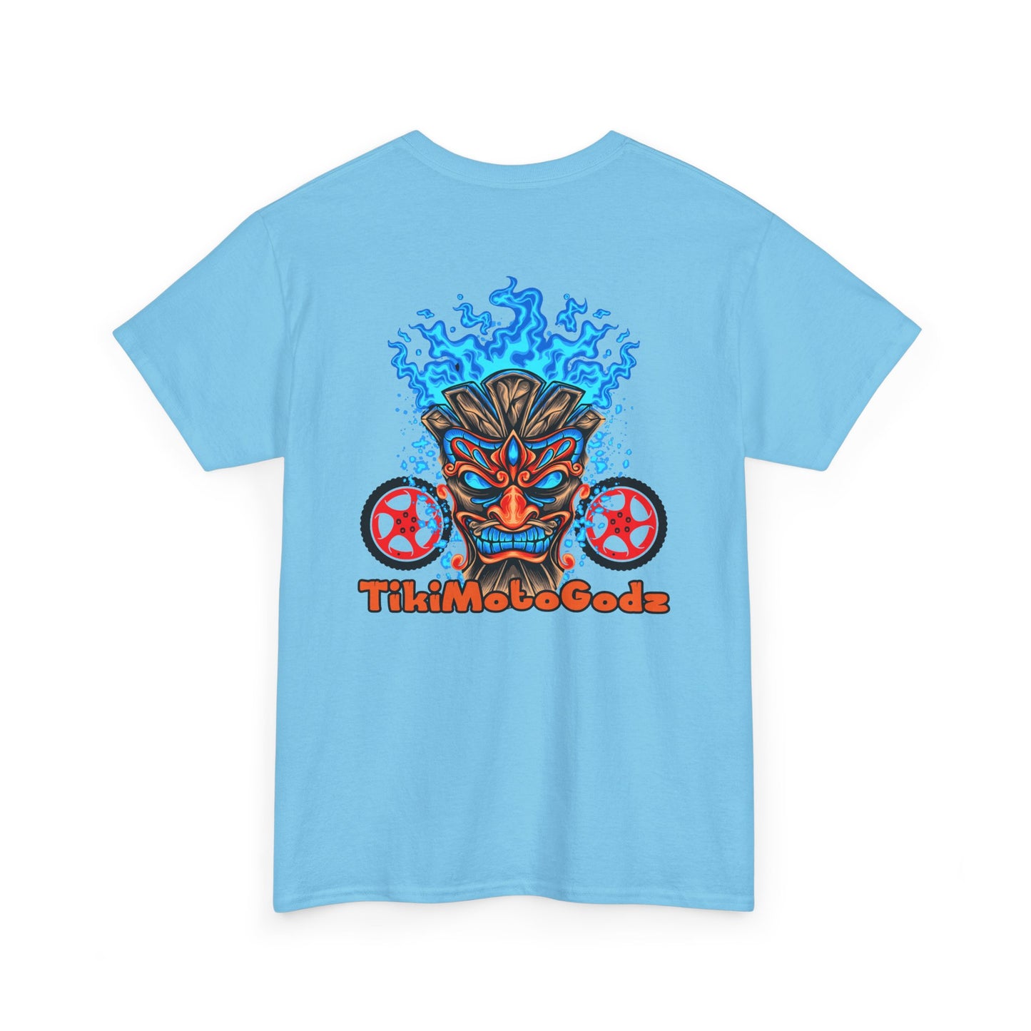 Tiki Moto Godz. Heavy Cotton T-Shirt