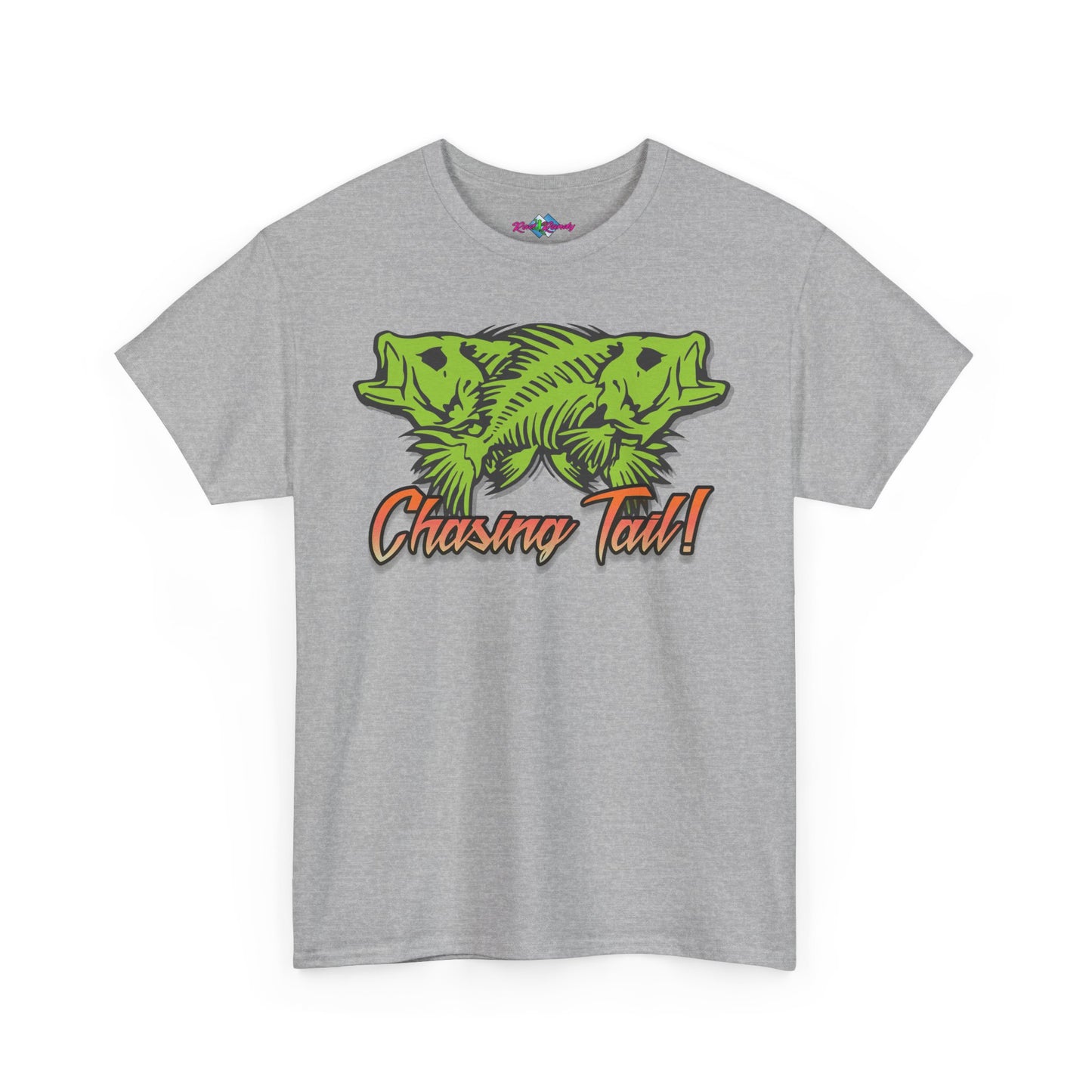 Chasing Tail. Heavy Cotton T-Shirt