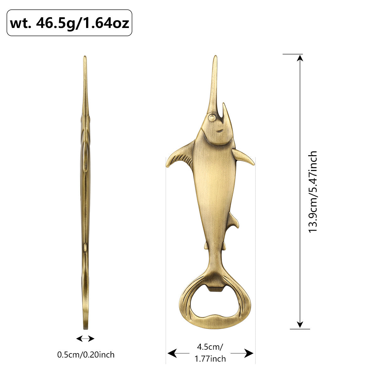 Swordfish Beer Bottle Opener