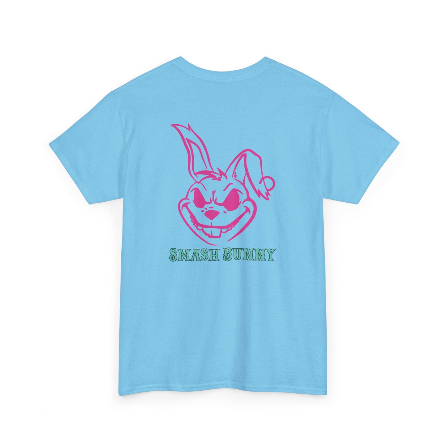 Smash Bunny, Rad Moto Bunny, Heavy Cotton T-Shirt