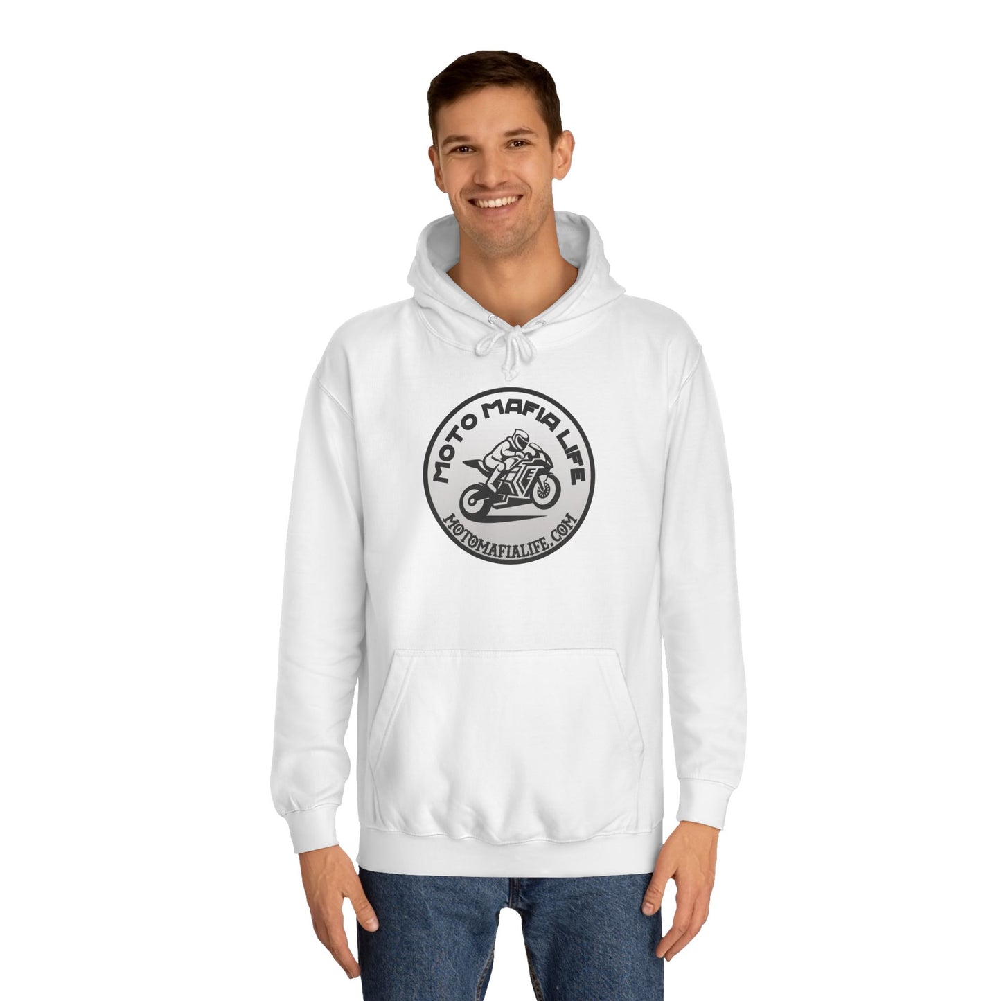 I'M Just a Girl, Moto Mafia Life Unisex Hoodie - Biker Style Sweatshirt for Motorcycle Enthusiasts