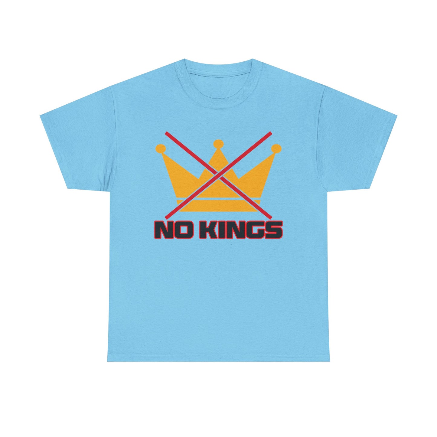 No Kings Unisex Tee - Graphic Printed T-Shirt