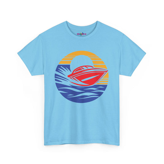 Boating. Heavy Cotton T-Shirt