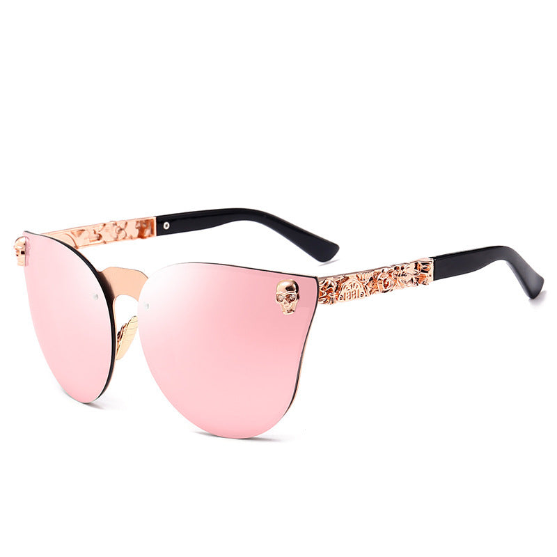 Skull metal sunglasses