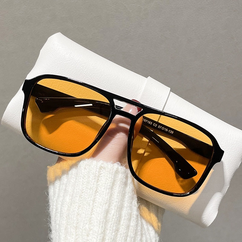Double Beam Businessman Sunglasses