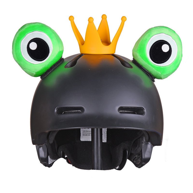 Frog Eyes Motorcycle Helmet Decoration