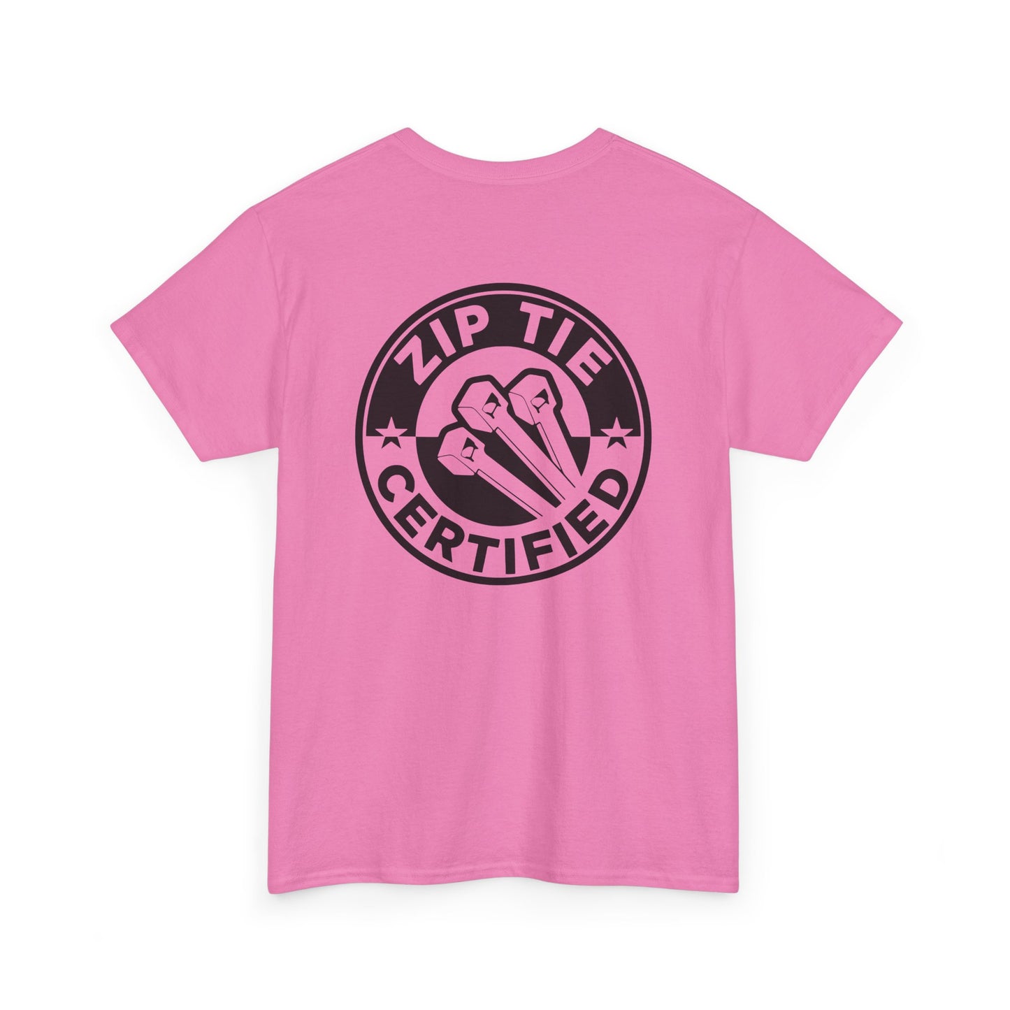 Zip Tie Certified, Rad Moto Bunny, Heavy Cotton T-Shirt