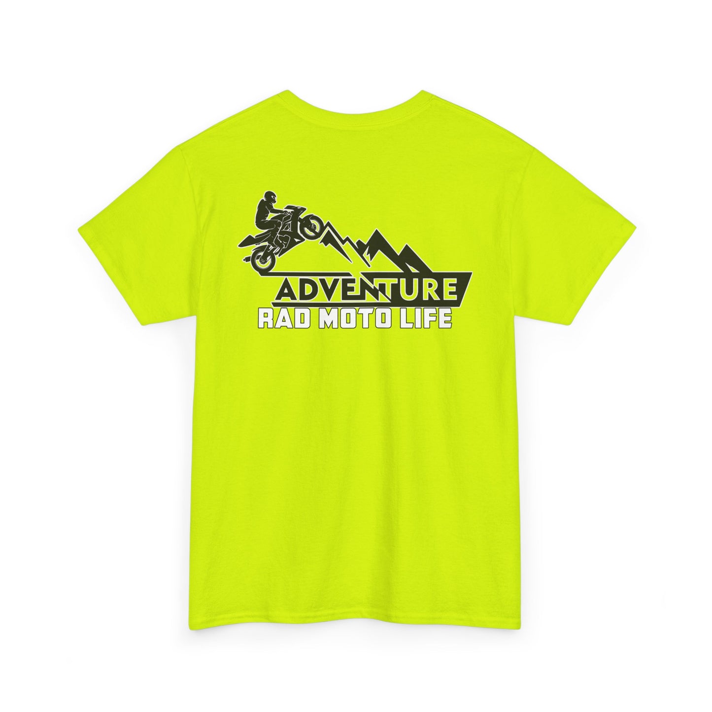 Adventure, Rad Moto Life, Heavy Cotton T-Shirt