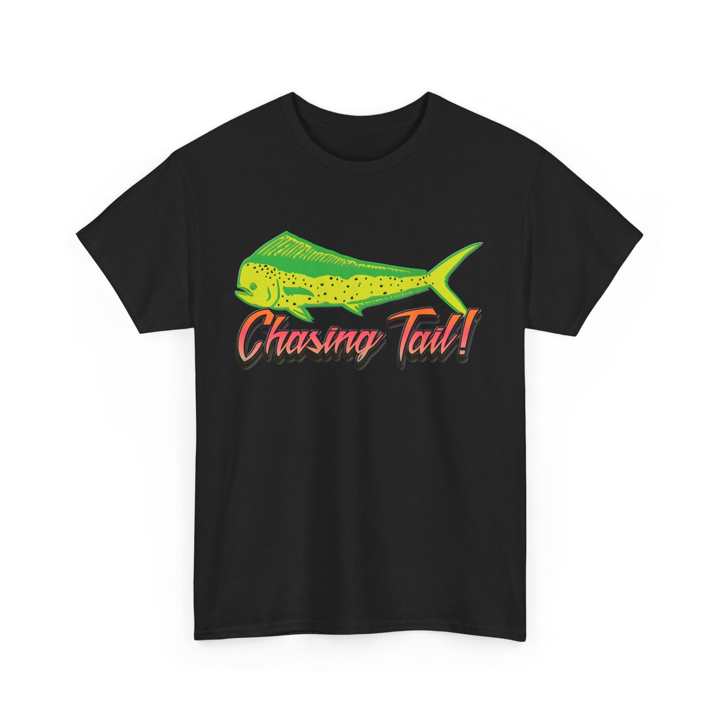 Chasing Tail Dorado. Heavy Cotton T-Shirt