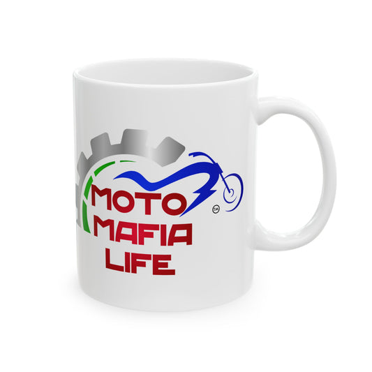 Geared, Moto Mafia Life, Coffee Mug
