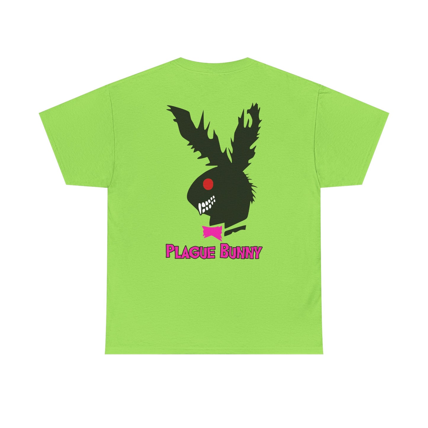 Plague Bunny, Rad Moto Bunny, Heavy Cotton T-Shirt