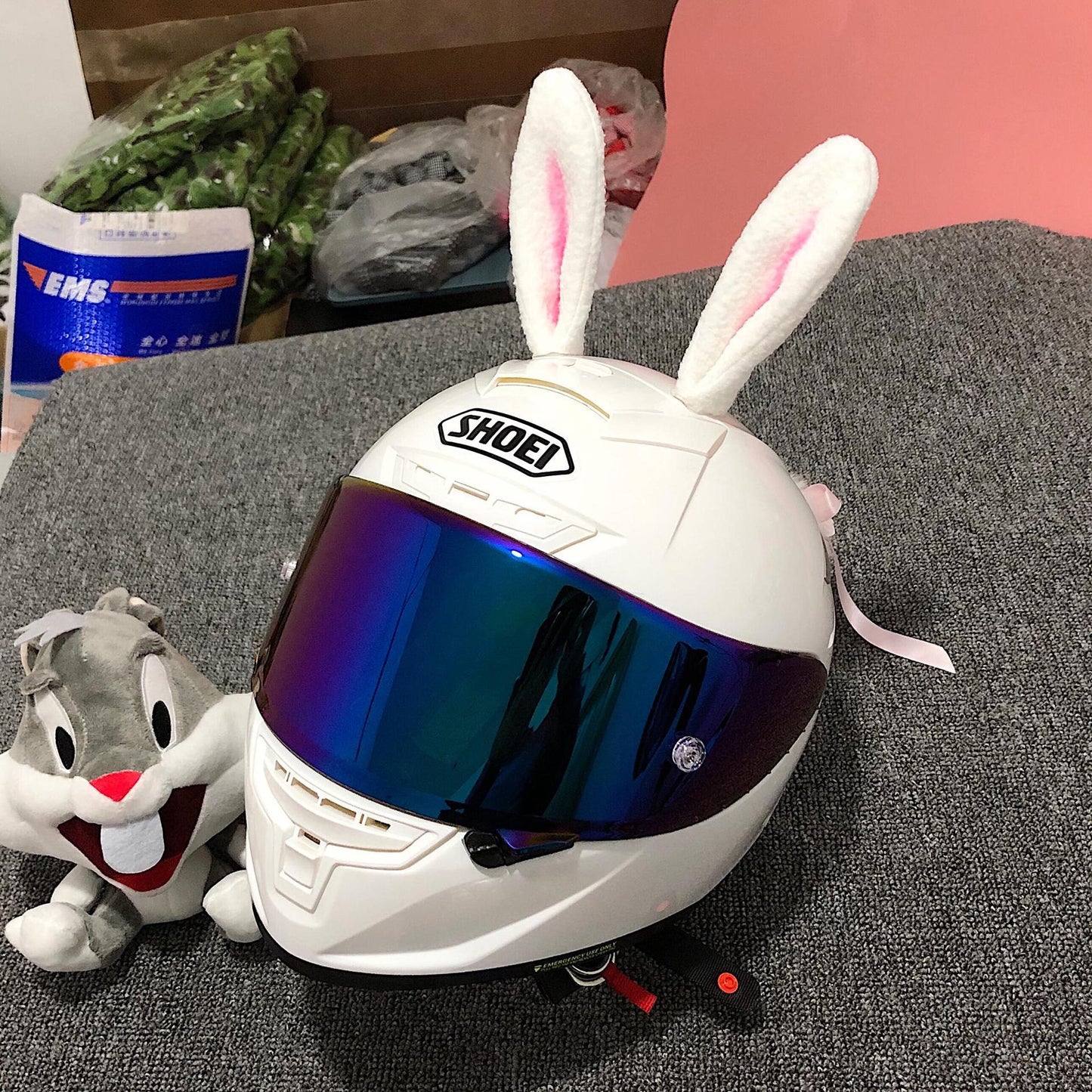 Moto Helmet Ears