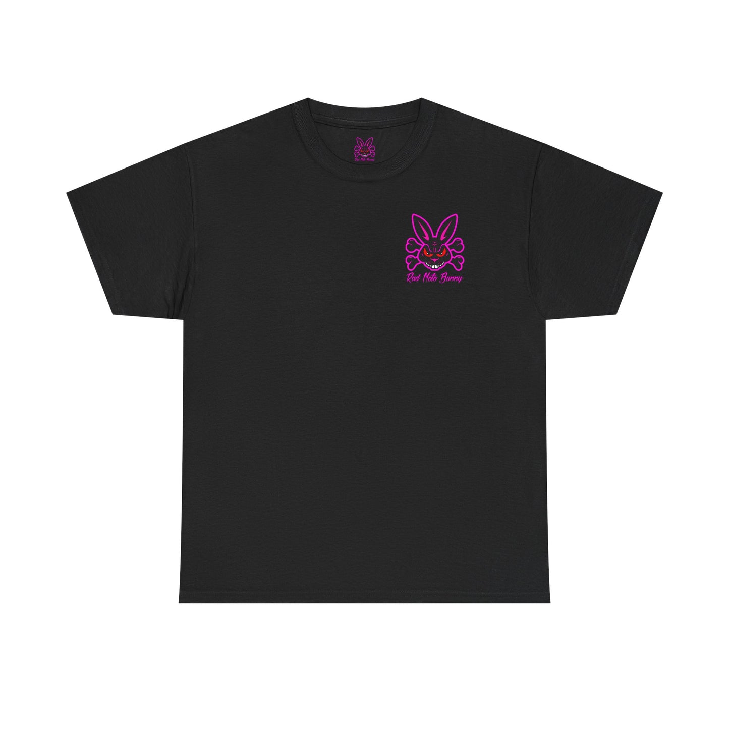 Zombie Bunny, Rad Moto Bunny, Heavy Cotton T-Shirt