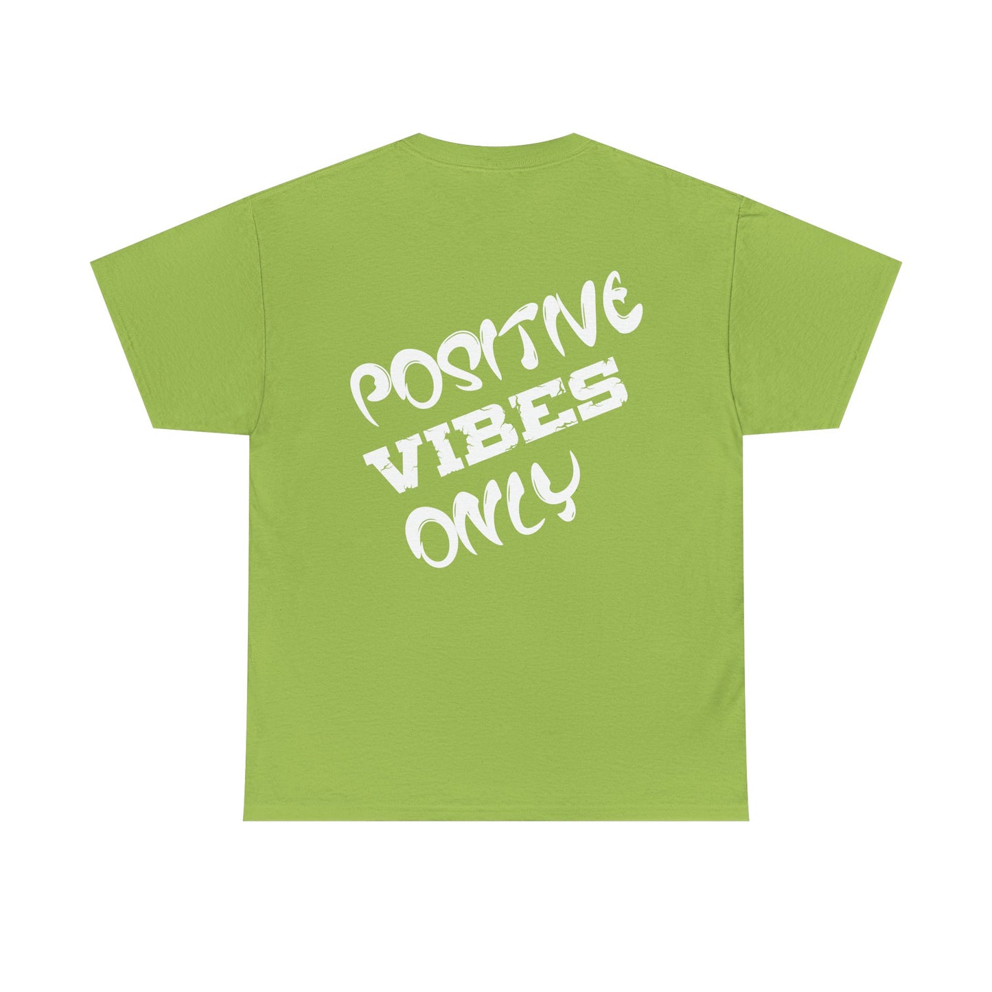 Positive Vibes Only, Rad Moto Life, Heavy Cotton T-Shirt