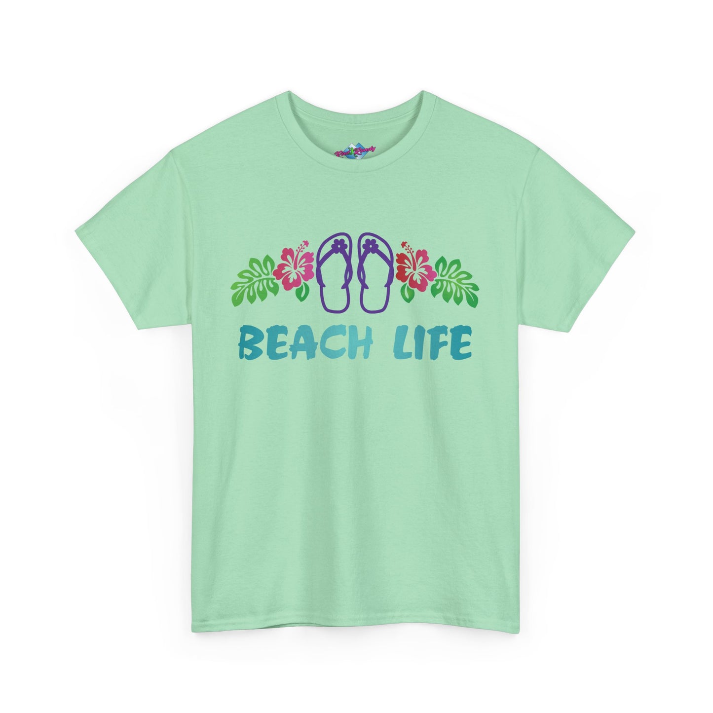 Beach Life, Heavy Cotton T-Shirt