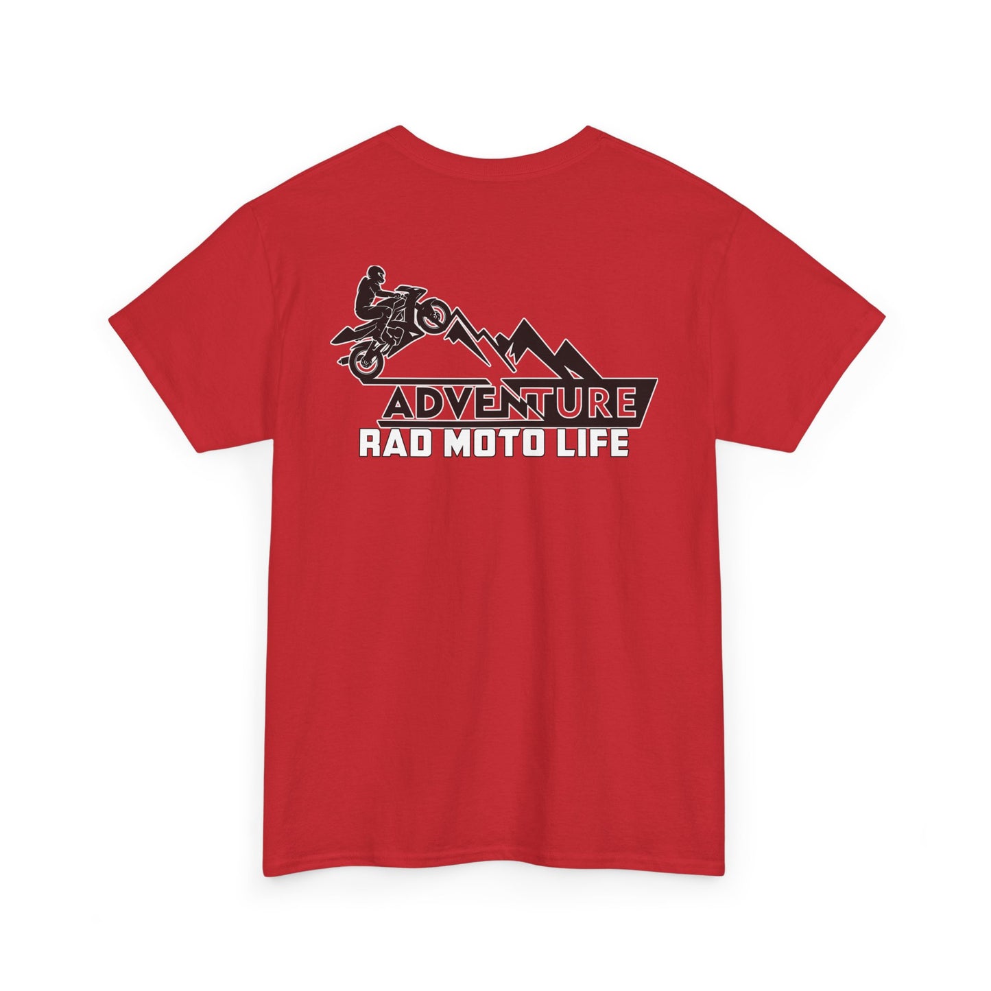 Adventure, Rad Moto Life, Heavy Cotton T-Shirt