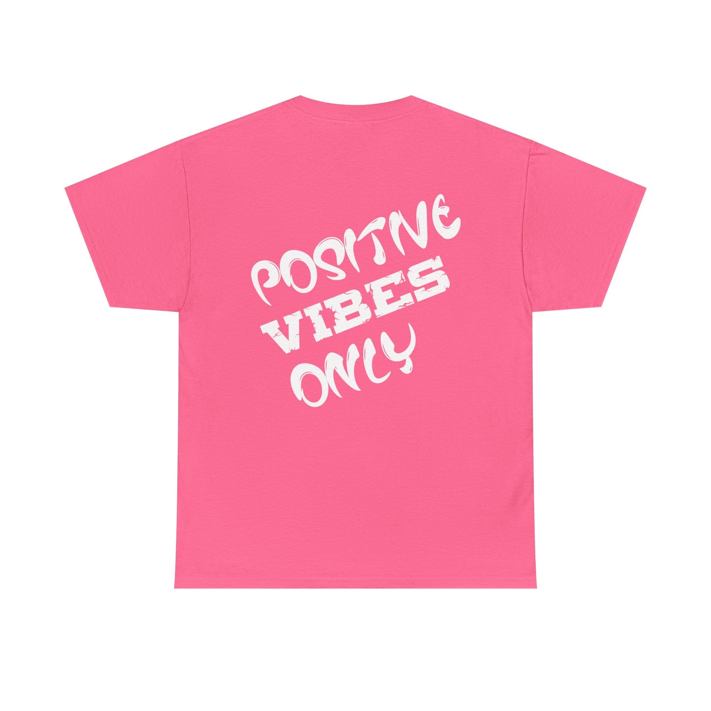 Positive Vibes Only, Rad Moto Life, Heavy Cotton T-Shirt