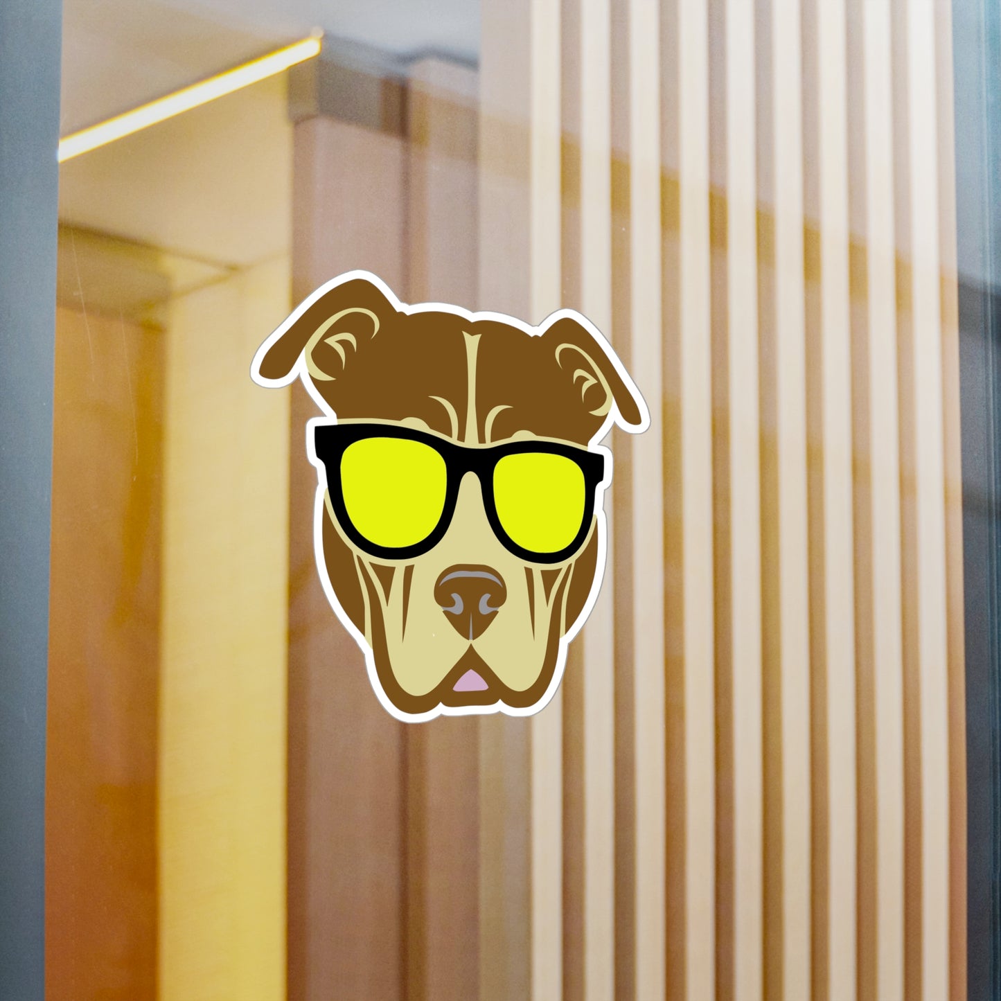 Kewl Dog. Kiss-Cut Vinyl Sticker