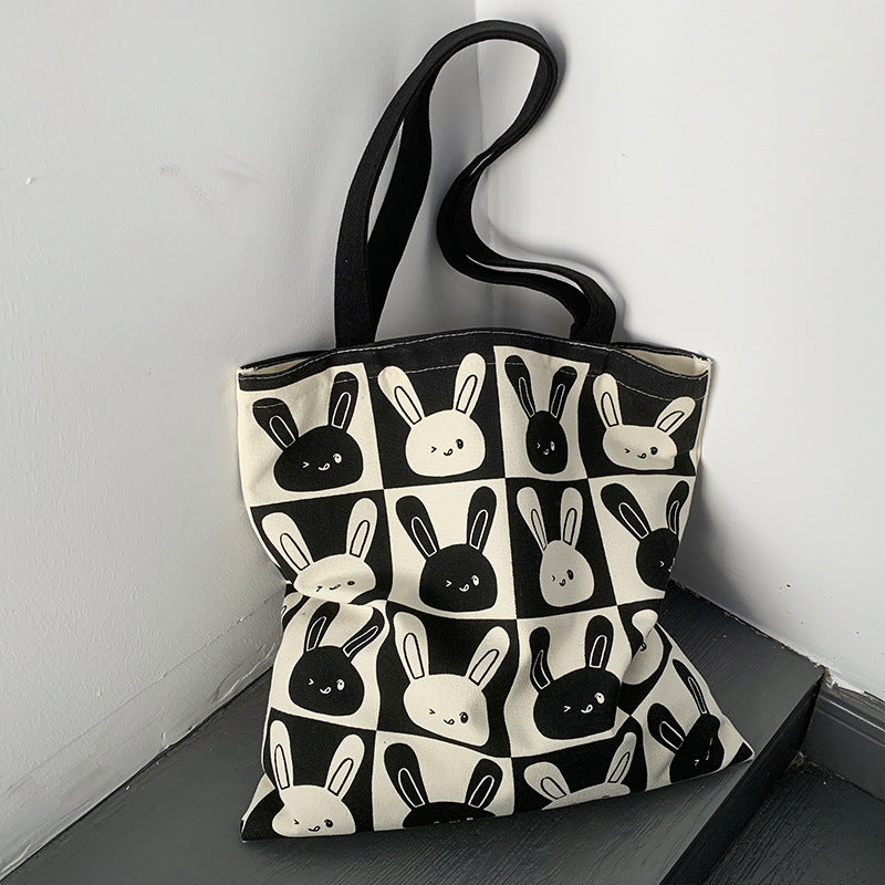 Cute Rabbit Canvas Bag