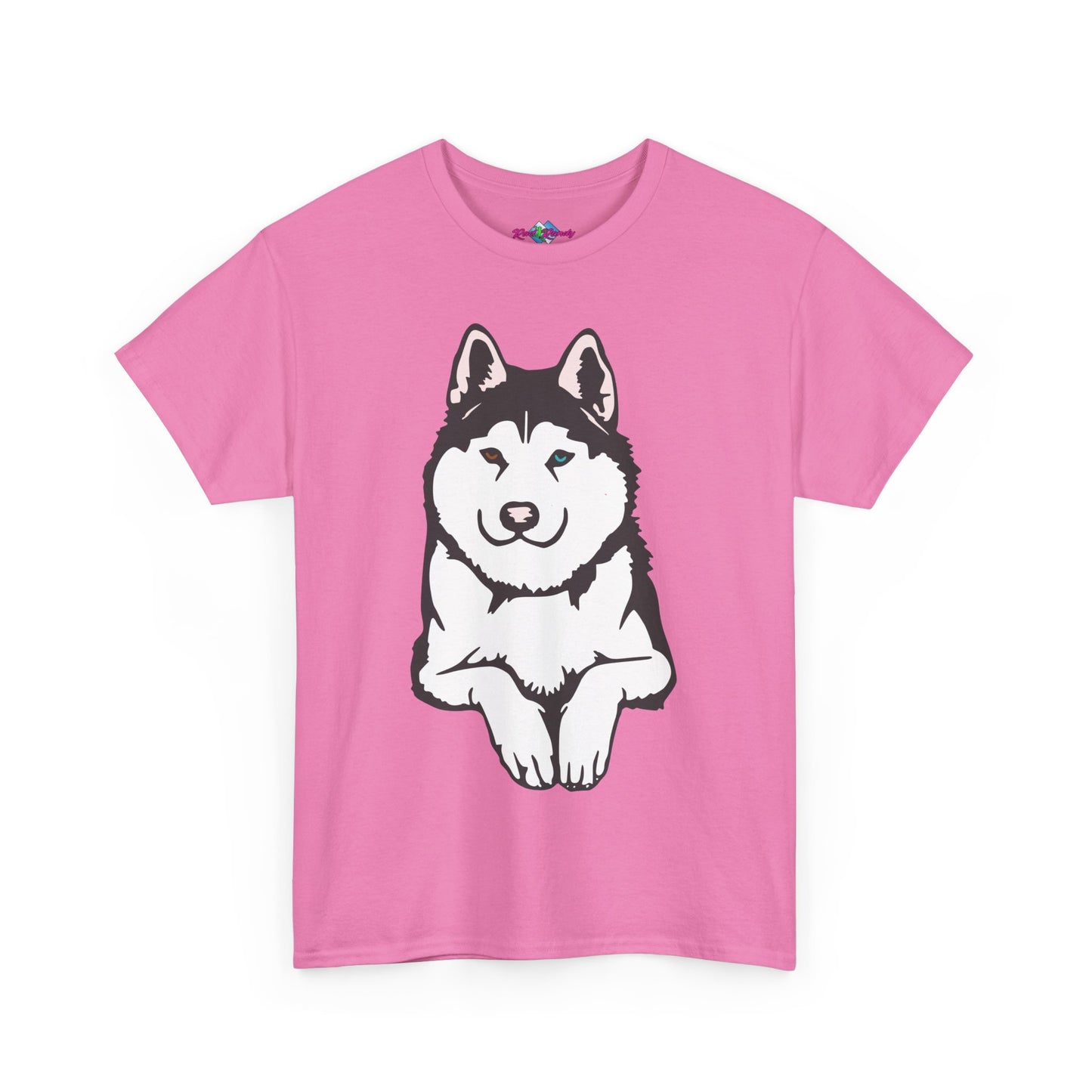 Casual Husky. Heavy Cotton T-Shirt