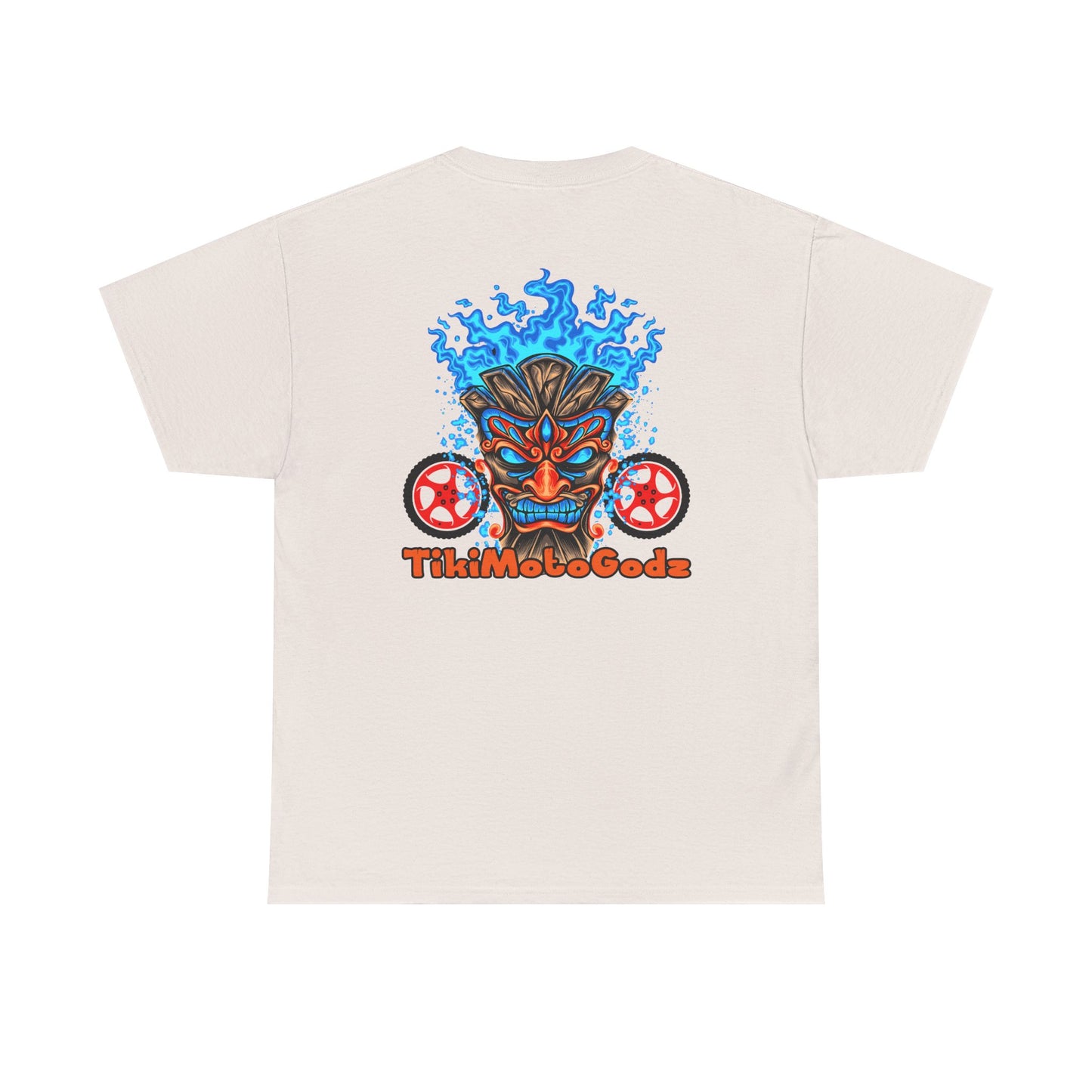 Tiki Moto Godz. Heavy Cotton T-Shirt