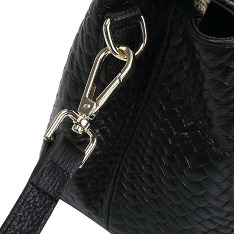 Genuine Leather Woven Bag