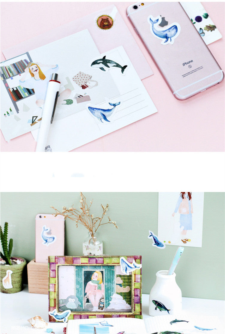 Whale Stickers