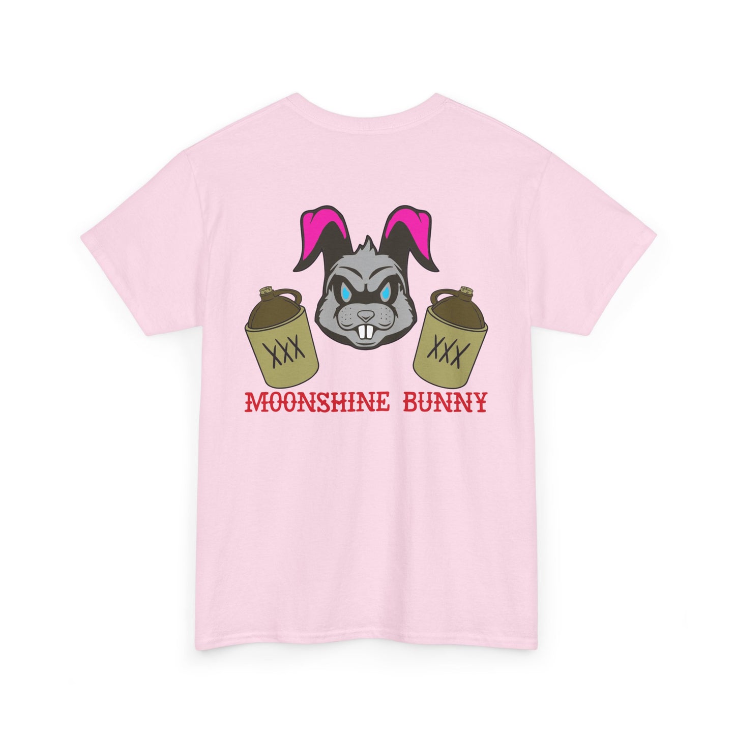Moonshine Bunny, Rad Moto Bunny, Heavy Cotton T-Shirt