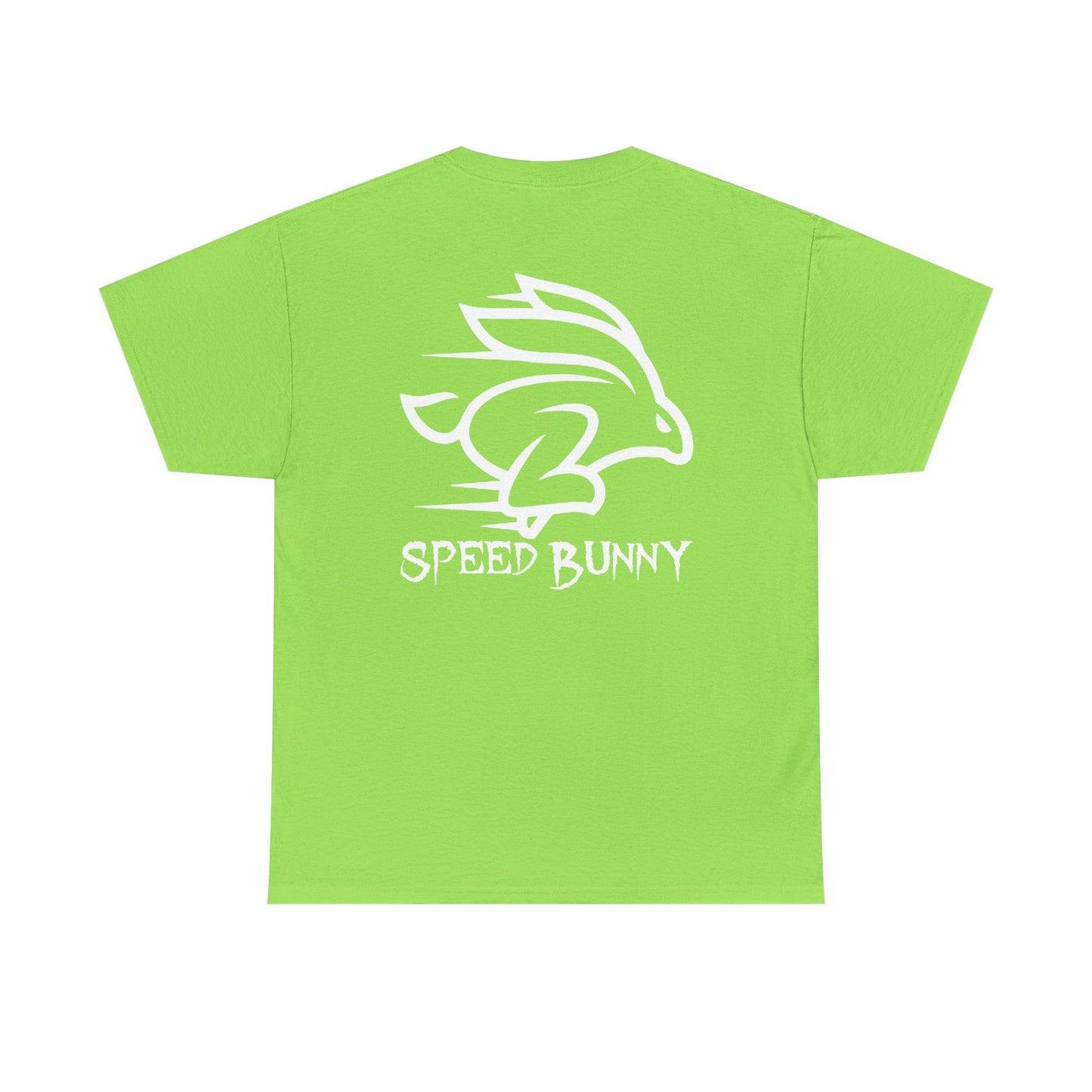 Speed Bunny, Rad Moto Bunny, Heavy Cotton T-Shirt