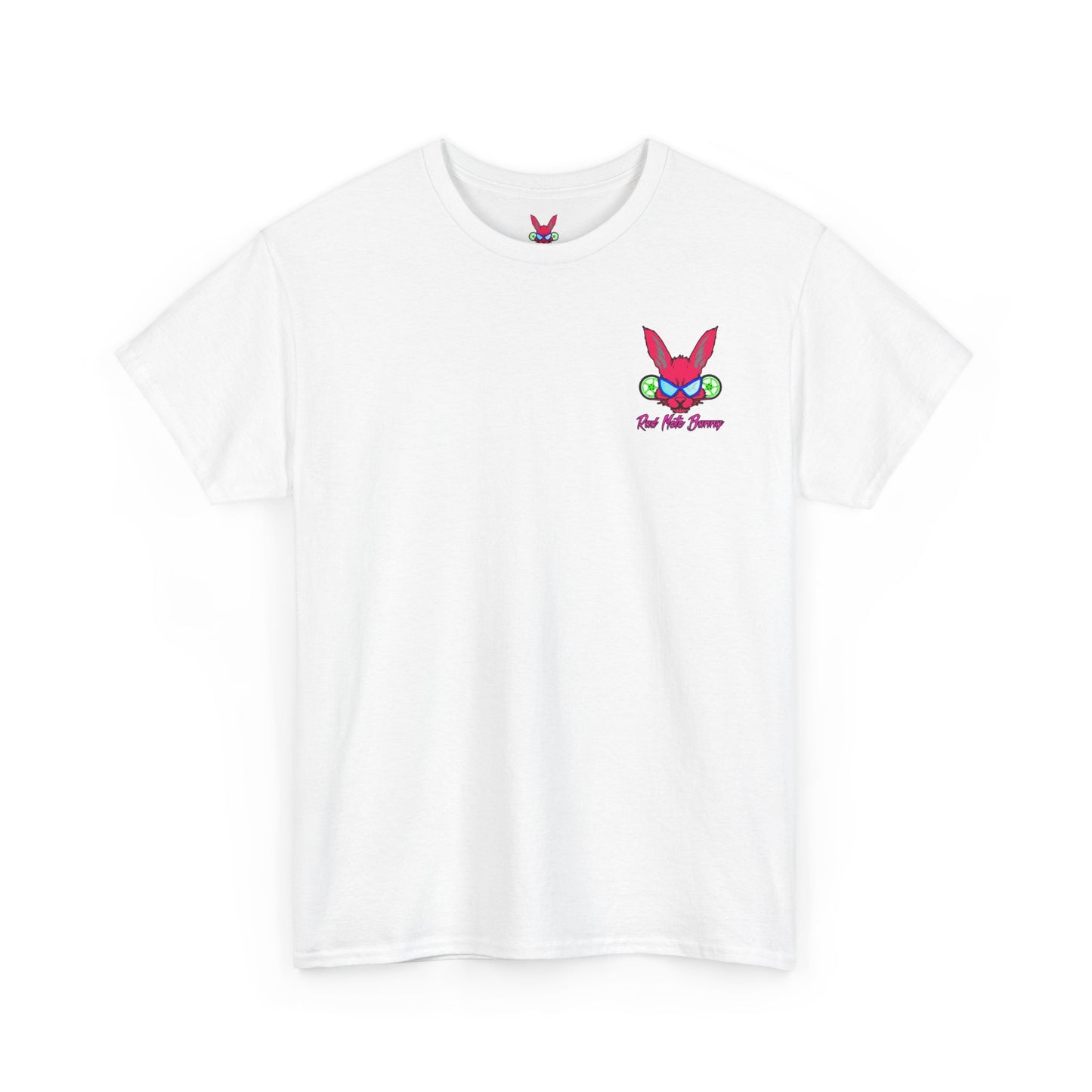Comedian Moto Bunny, Rad Moto Bunny, Heavy Cotton T-Shirt