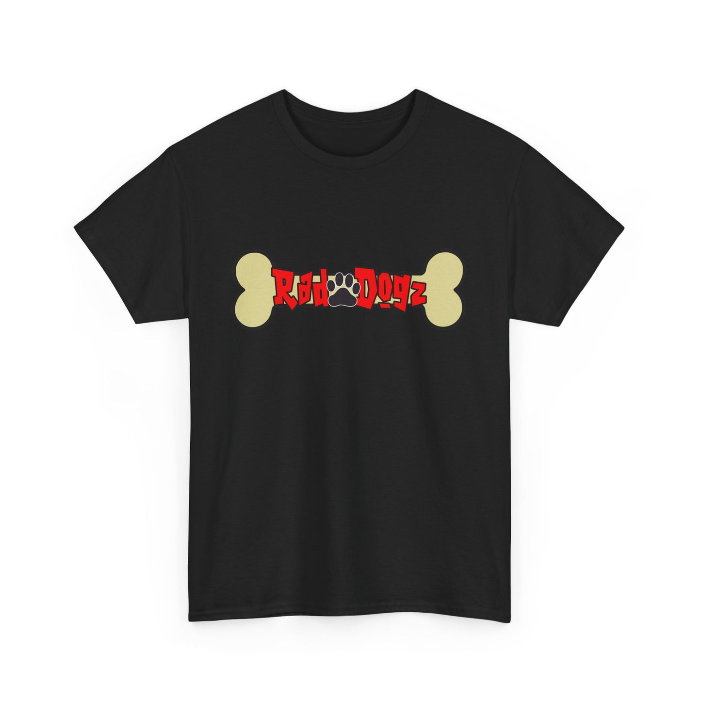 Rad Dogz Bone. Heavy Cotton T-Shirt