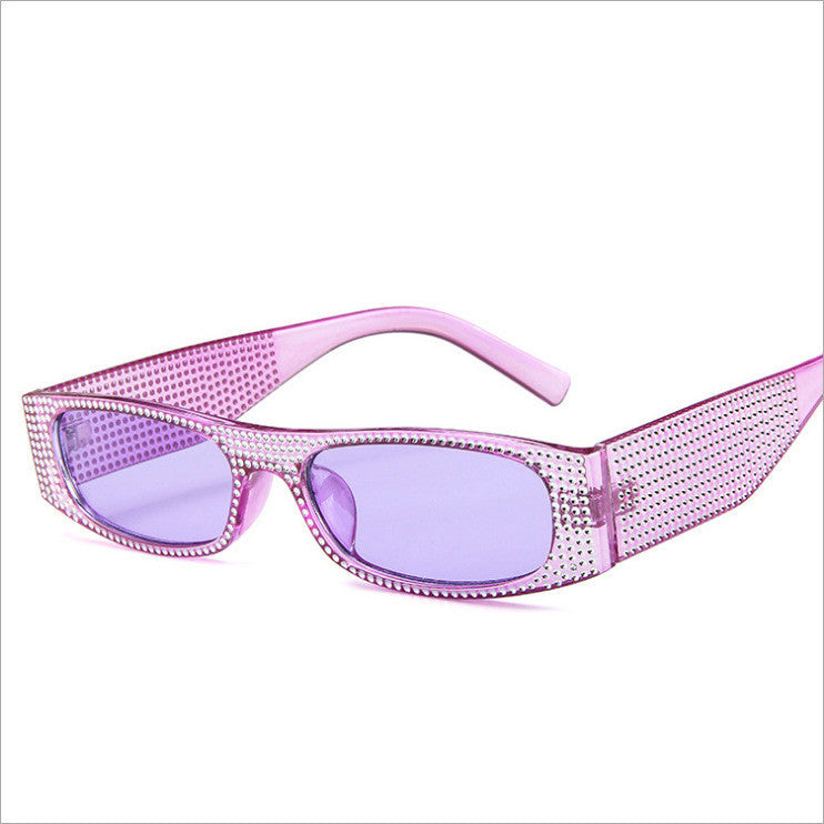 Rhinestone Studded Sunglasses
