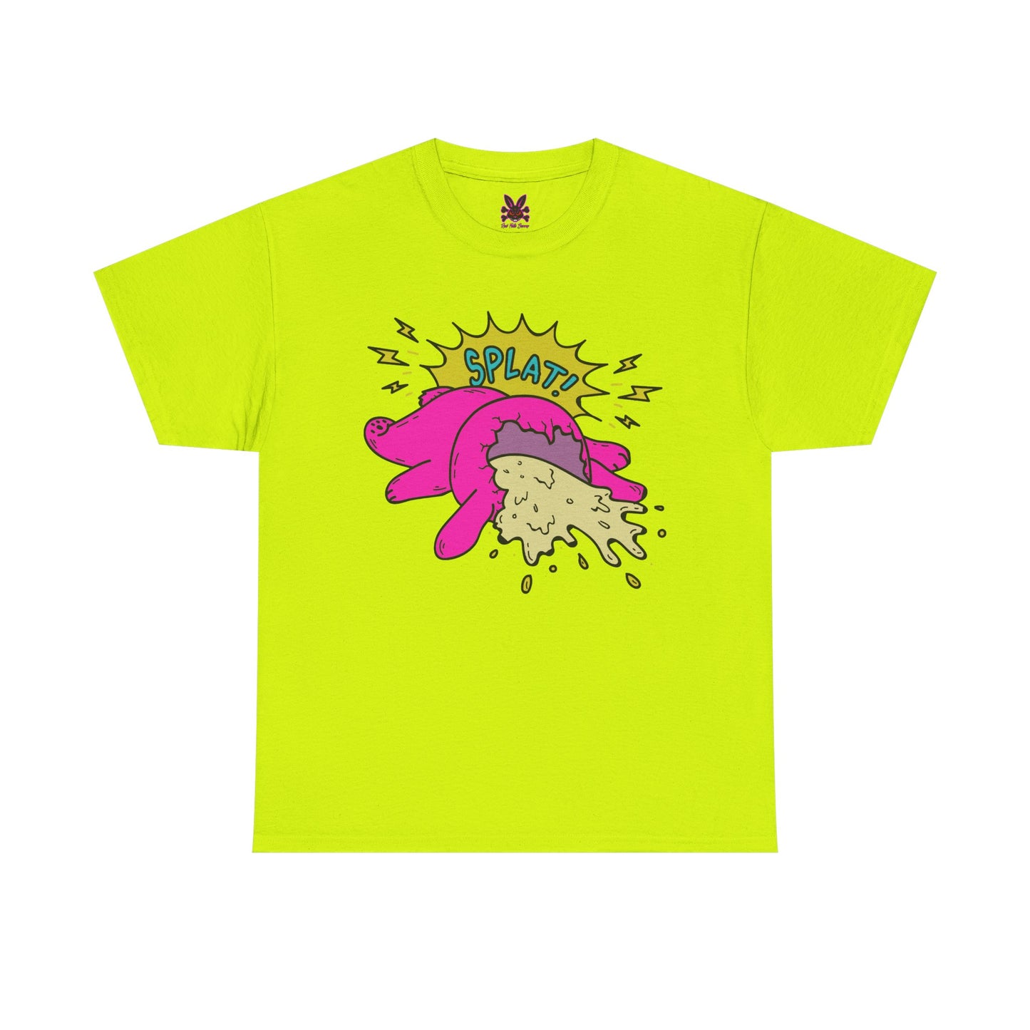 Splat Bunny, Rad Moto Bunny, Heavy Cotton T-Shirt