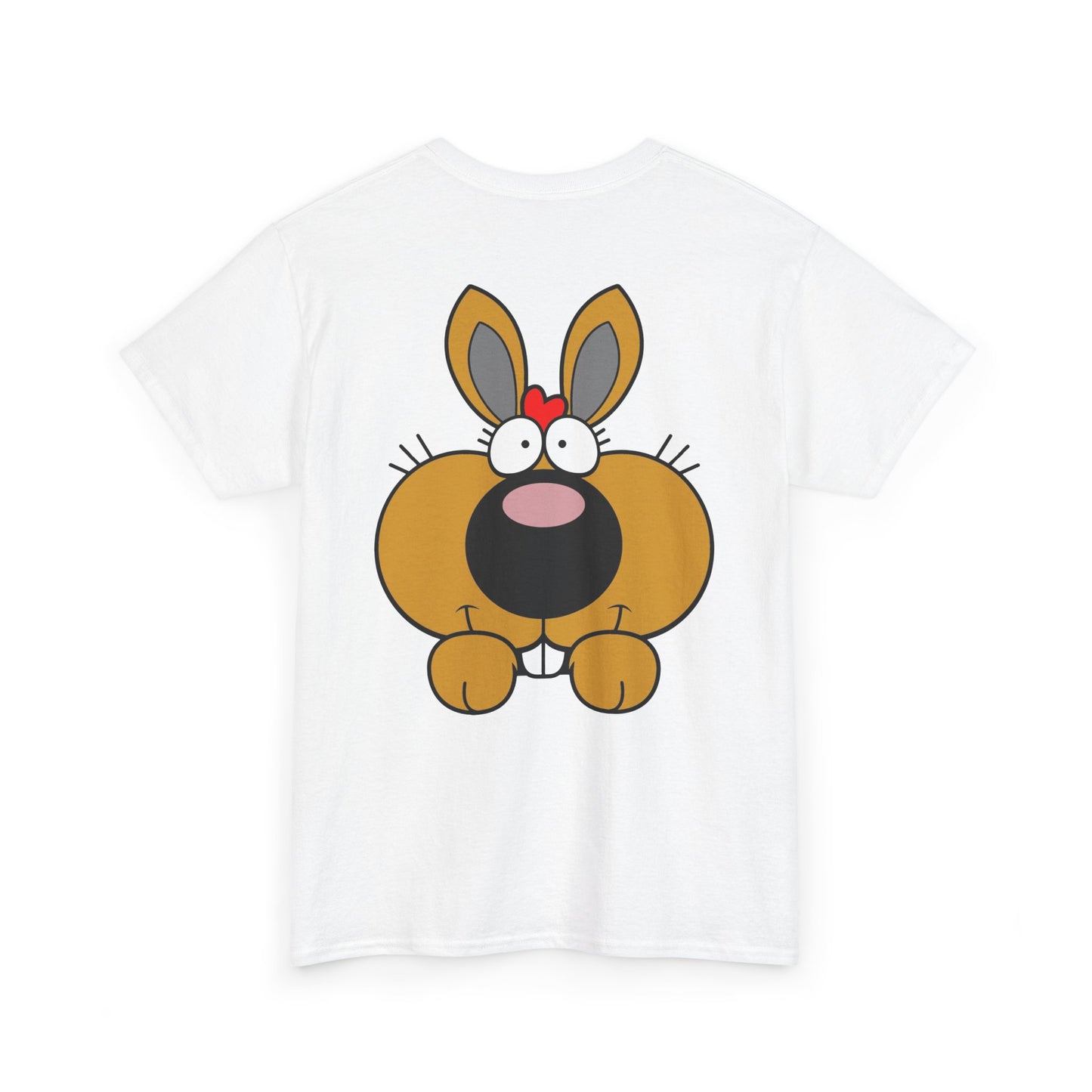 Love Bunny, Rad Moto Bunny, Heavy Cotton T-Shirt