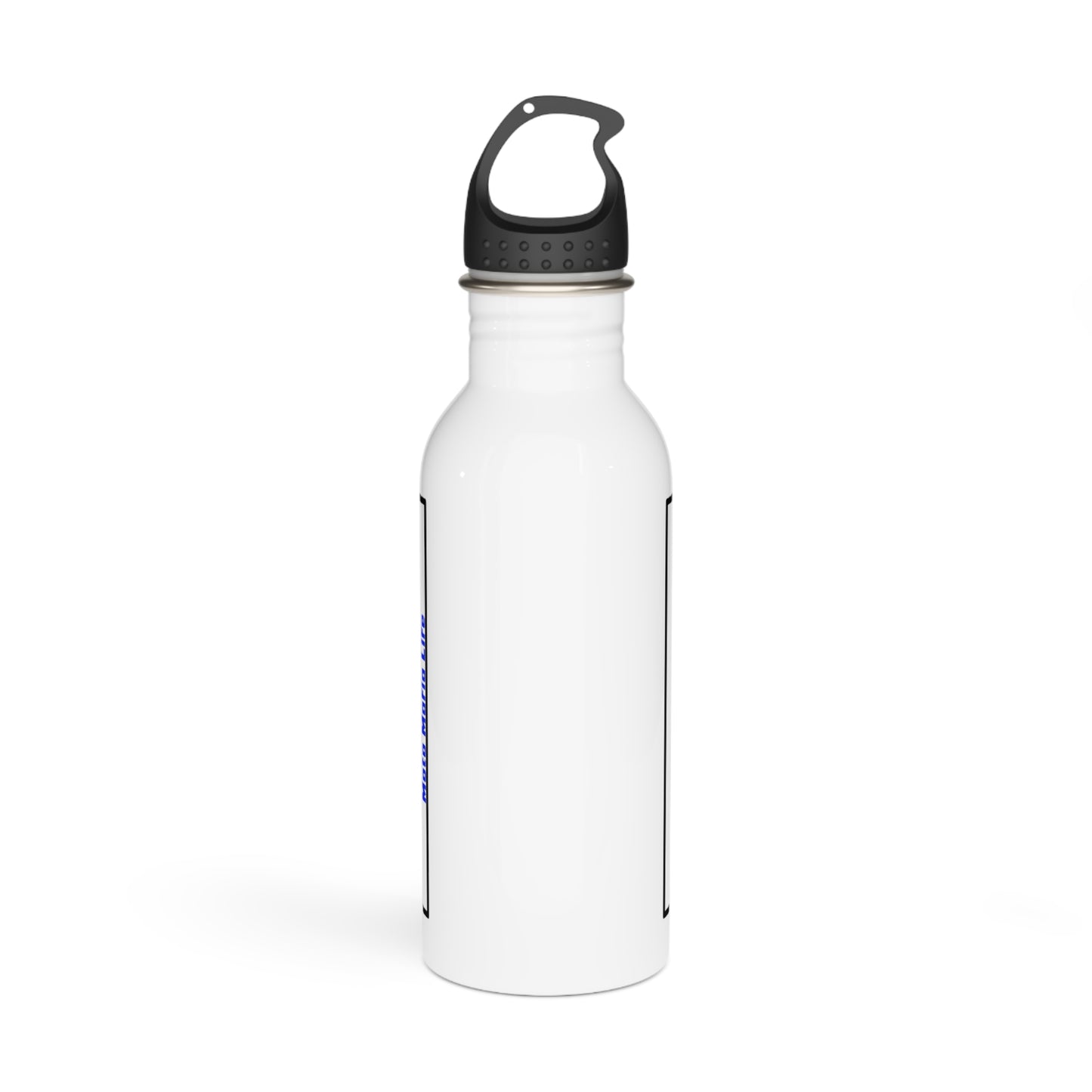 Be Brave Spirit Stainless Steel Water Bottle - 'Never Give Up' Motivational Design