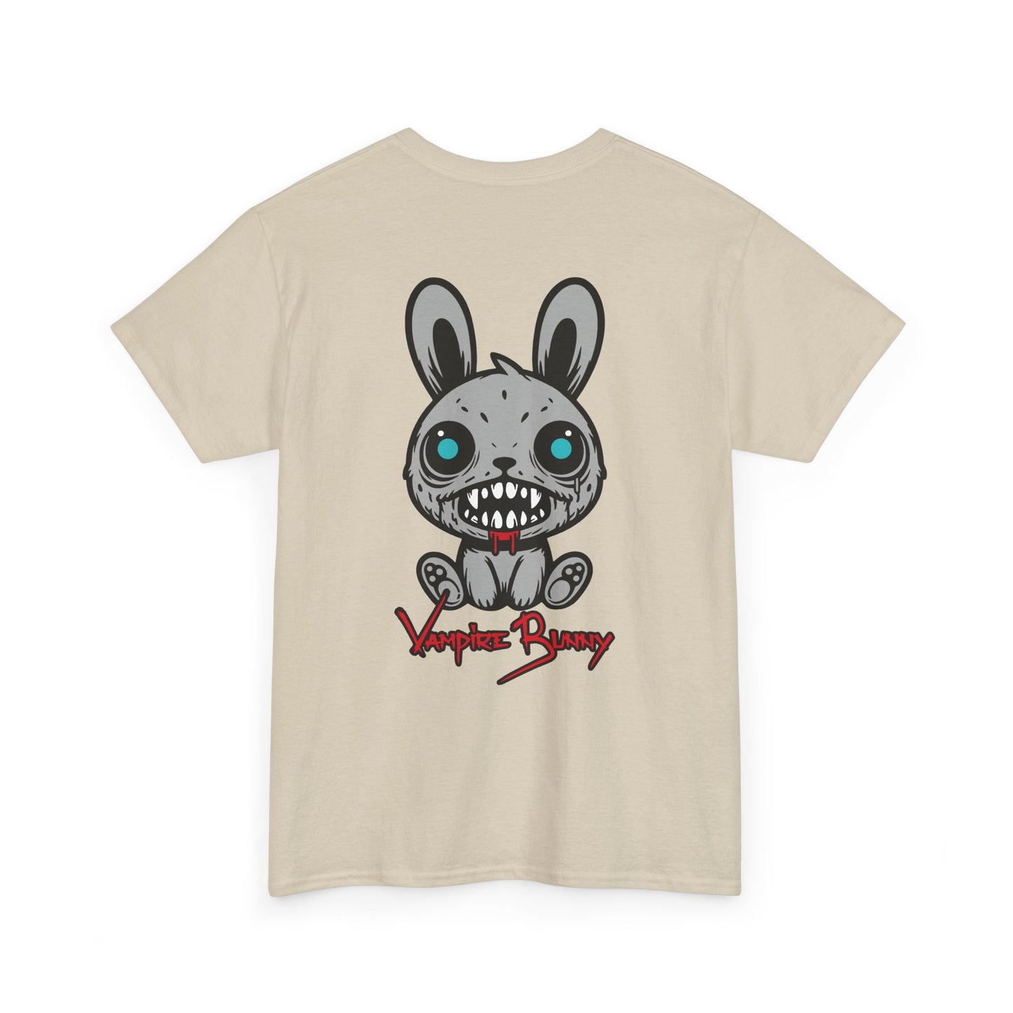 Vampire Bunny, Rad Moto Bunny, Heavy Cotton T-Shirt