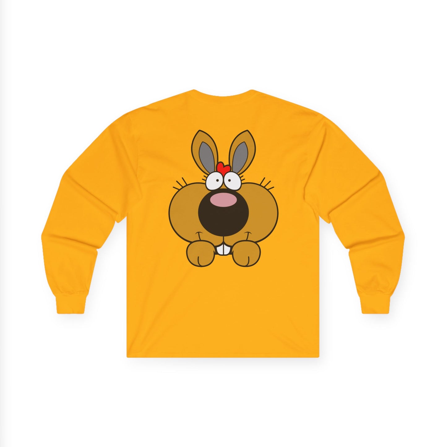 Love Bunny, Rad Moto Bunny, Unisex Long Sleeve Tee - Bold Graphic T-Shirt for Motorcycle Enthusiasts