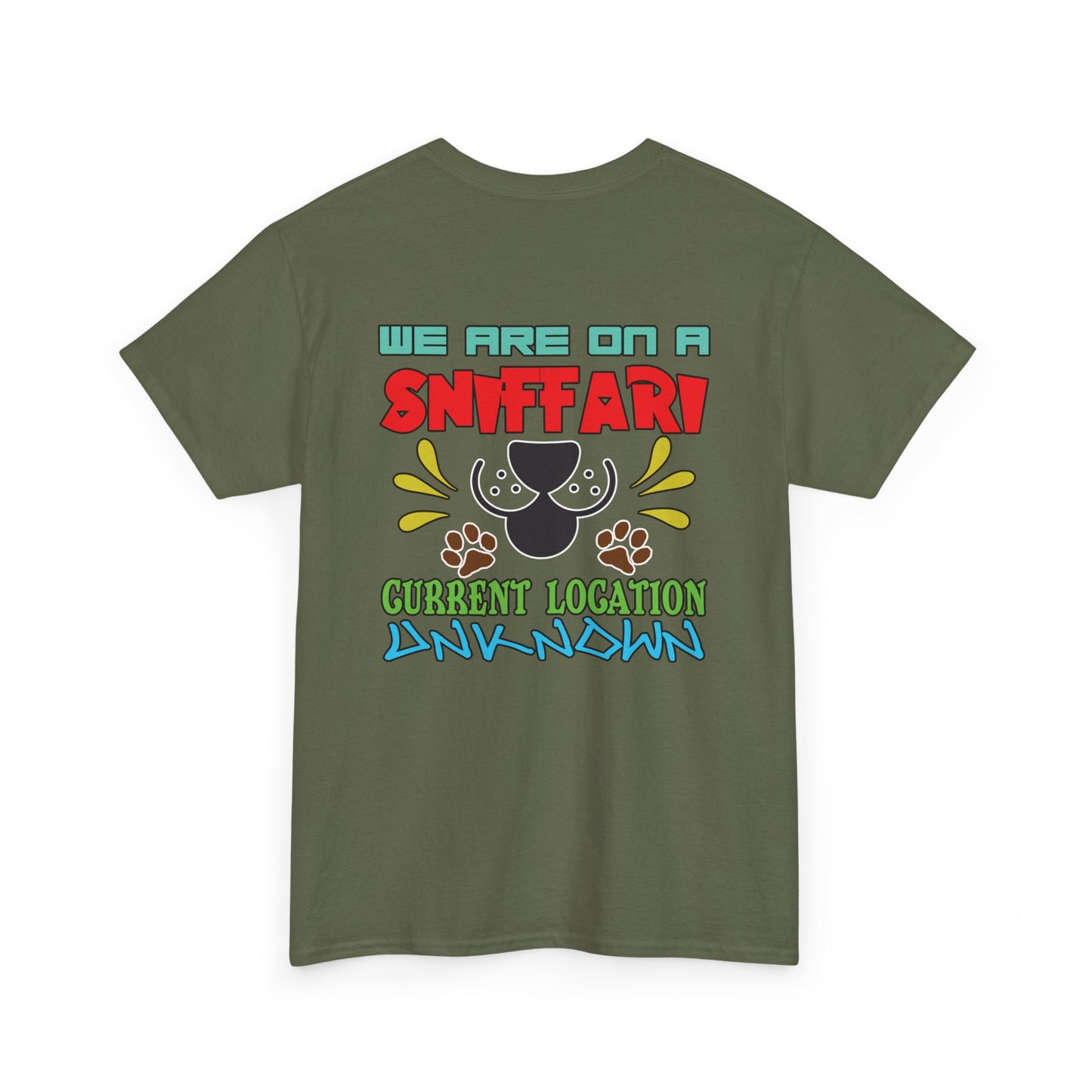 We are on a Sniffari. Heavy Cotton T-Shirt