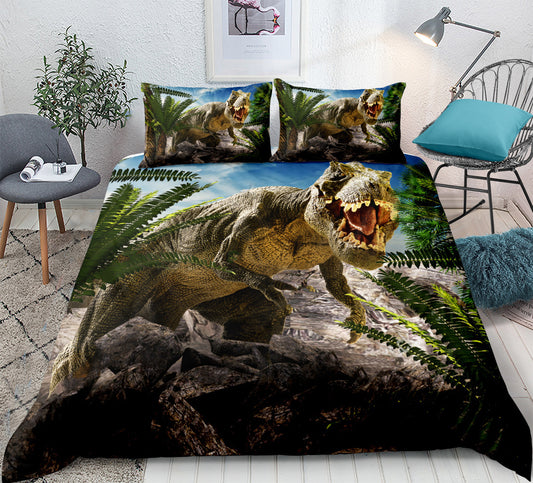 Dinosaur 3D Bed Set