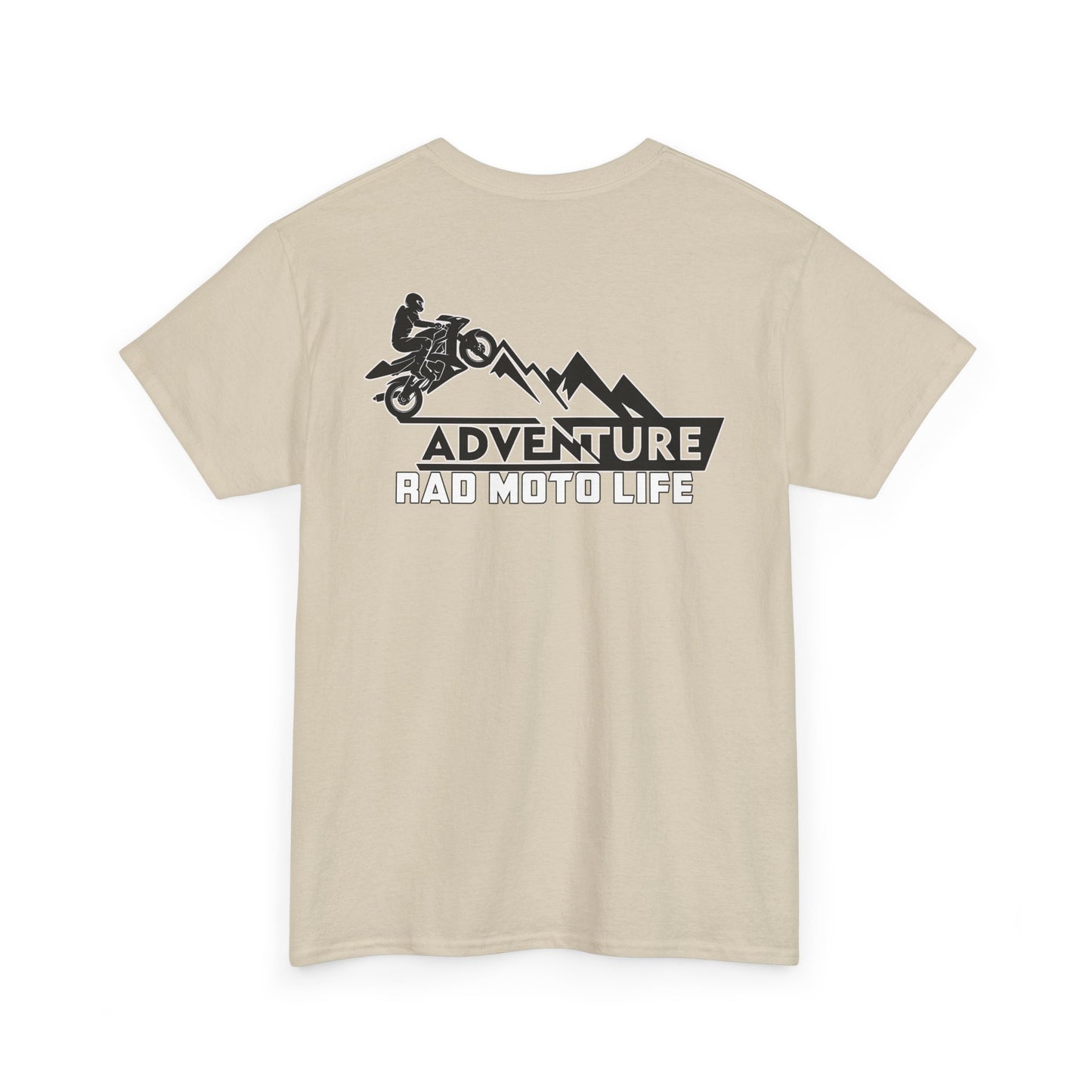 Adventure, Rad Moto Life, Heavy Cotton T-Shirt
