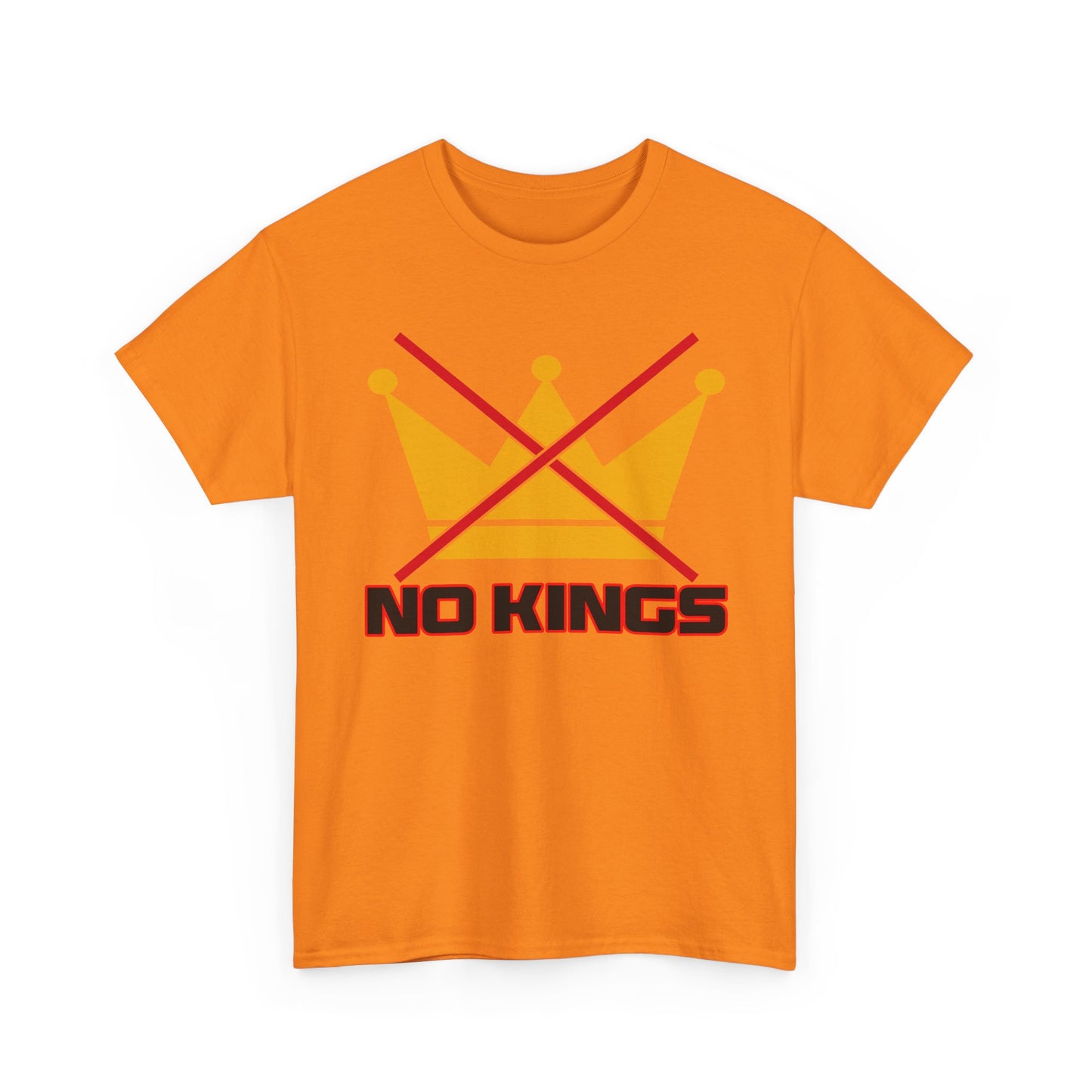 No Kings Unisex Tee - Graphic Printed T-Shirt
