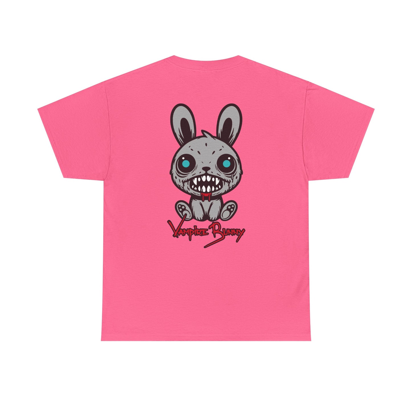 Vampire Bunny, Rad Moto Bunny, Heavy Cotton T-Shirt