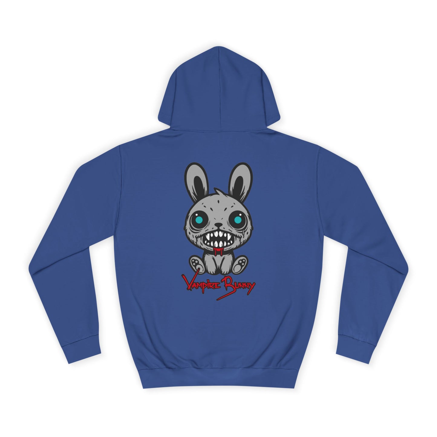 Vampire Bunny, Rad Moto Bunny, Unisex Hoodie - Biker Style Sweatshirt for Motorcycle Enthusiasts
