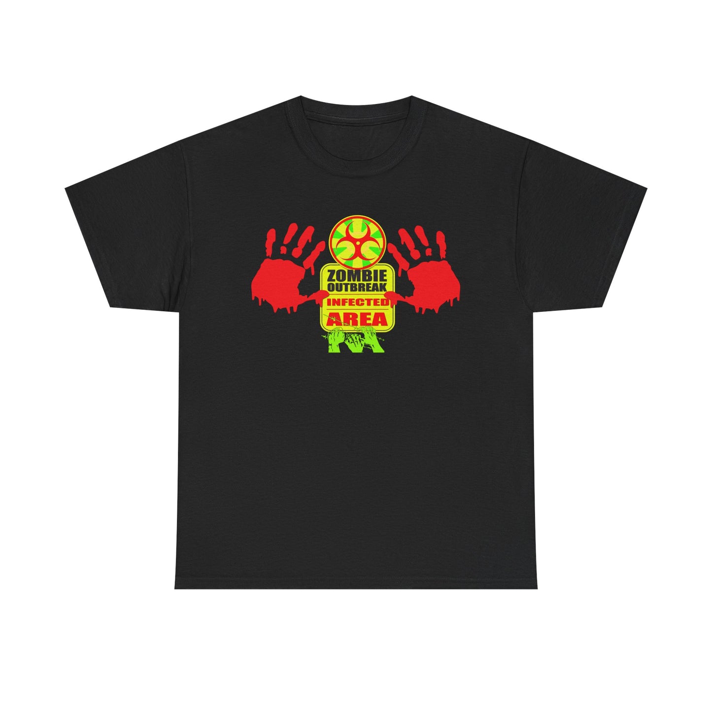 Zombie Outbreak. Heavy Cotton T-Shirt