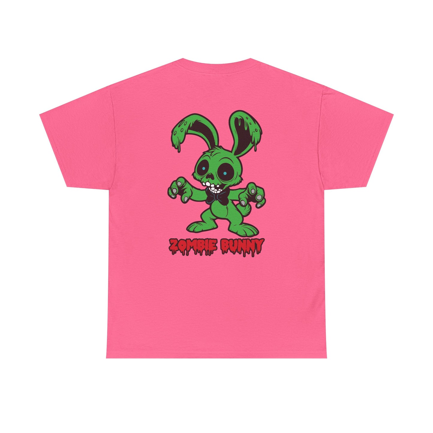 Zombie Bunny, Rad Moto Bunny, Heavy Cotton T-Shirt