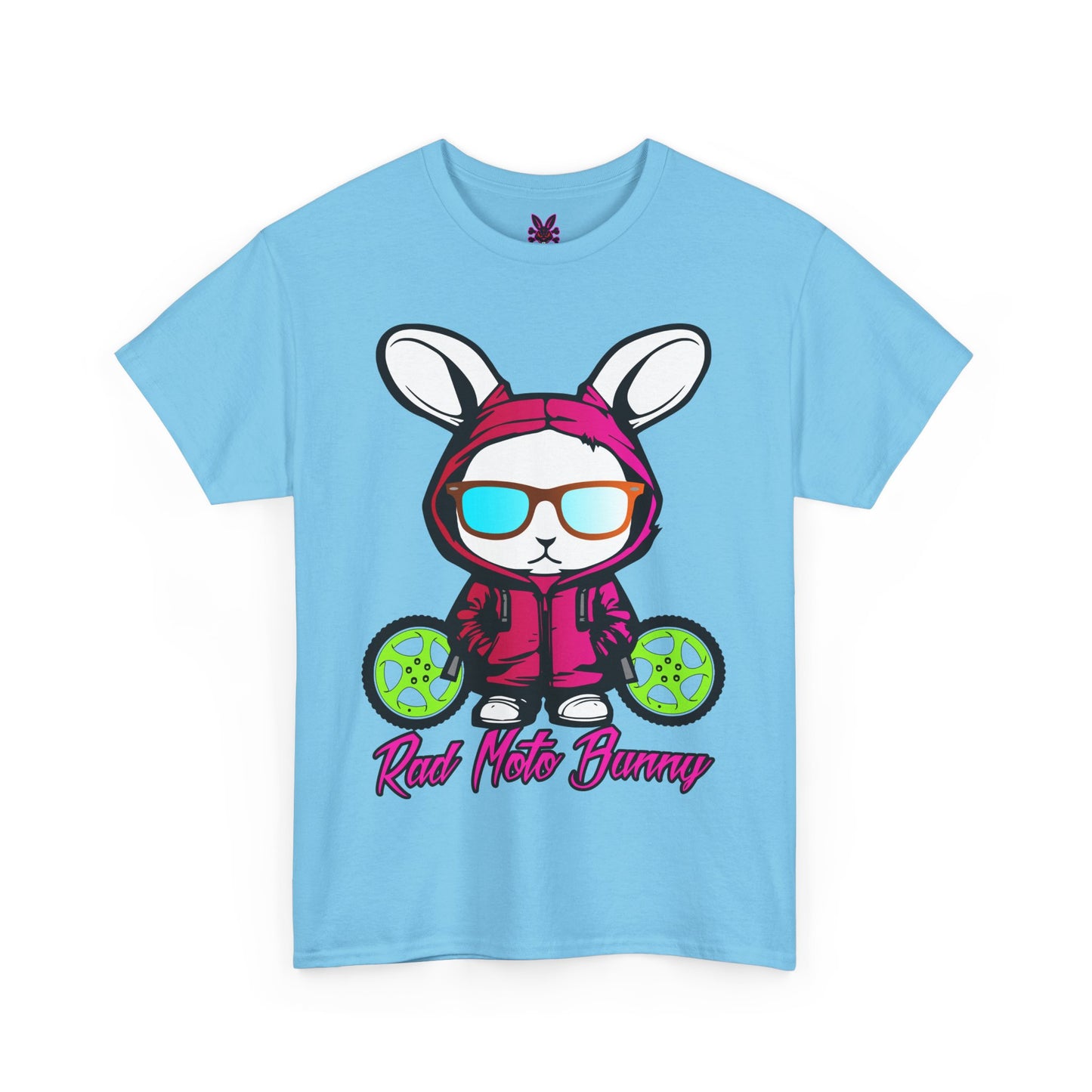 Rad Moto Bunny, Heavy Cotton T-Shirt