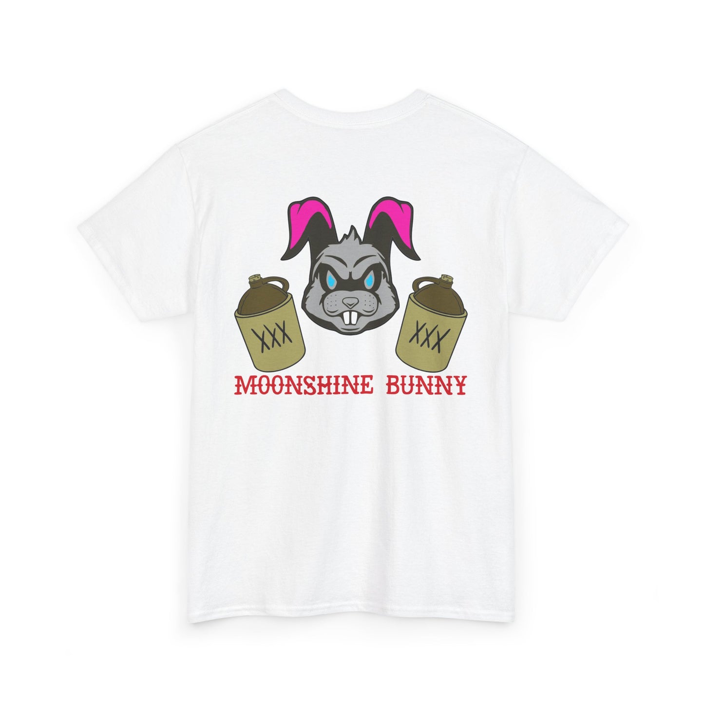 Moonshine Bunny, Rad Moto Bunny, Heavy Cotton T-Shirt